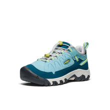 Load image into Gallery viewer, Keen Kids Targhee IV Waterproof Hiking Shoe - Reef Waters/Daiquiri
