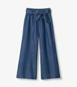 Hatley Girls Tencel Textured Paperbag Pants
