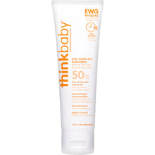 Load image into Gallery viewer, Think Baby 89ml Mineral Based Sunscreen Lotion SPF 50+
