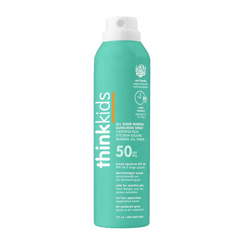 Think Kids Clear Zinc Spray Sunscreen SPF 50