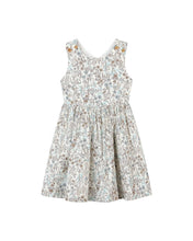 Load image into Gallery viewer, Vignette Girls Tilly Dress - Blue Meadow Floral
