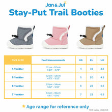 Load image into Gallery viewer, Jan &amp; Jul Stay-Put Trail Booties
