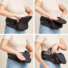 Load image into Gallery viewer, Itzy Ritzy Hold &amp; Fold™ Hip Seat Baby Carrier
