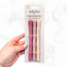 Load image into Gallery viewer, Baby Bliss Hallow Teething Tubes
