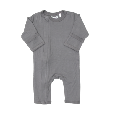 Coccoli Baby Zipper Modal Unionsuit