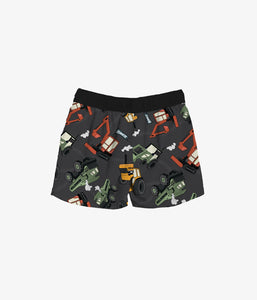 Headster Kids Under Construction Peachskin Boardshort