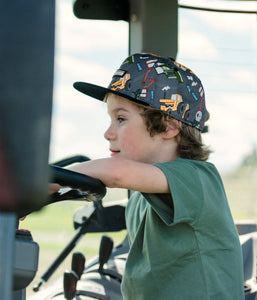 Headster Kids Under Construction Snapback