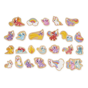 Janod Unicorn & Dragon Magnets 24 Pieces