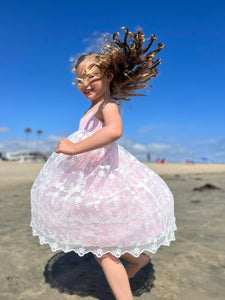 Vignette Girls Marin Reversible Dress - Pink