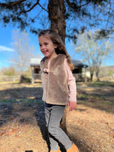 Load image into Gallery viewer, Vignette Girls Mae Vest - Brown
