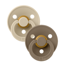 Load image into Gallery viewer, BIBS Natural Rubber Pacifier - 2 Pack
