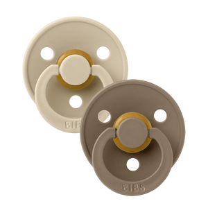BIBS Natural Rubber Pacifier - 2 Pack
