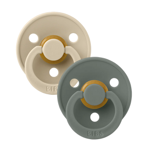BIBS Natural Rubber Pacifier - 2 Pack