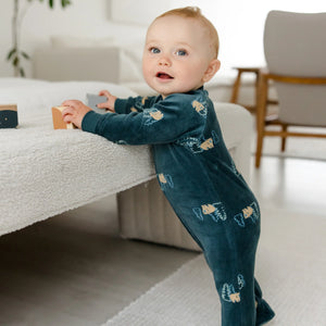 Perlimpinpin Baby Velvet Sleeper