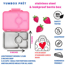 Load image into Gallery viewer, Yumbox Prêt Leakproof Stainless Steel Bento
