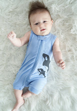 Load image into Gallery viewer, Silkberry Baby Boys Bamboo Sleeveless Romper - Ocean
