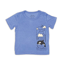 Load image into Gallery viewer, Silkberry Boys Bamboo Short Sleeve Graphic Tee - Ocean

