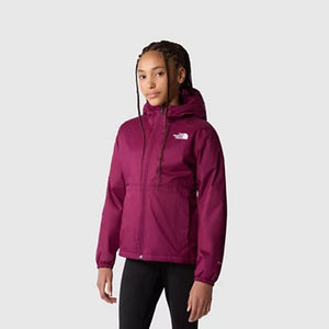 The North Face Girls' Warm Storm Rain Jacket - Boysenberry