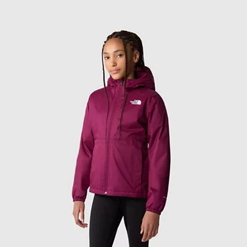 The North Face Girls' Warm Storm Rain Jacket - Boysenberry