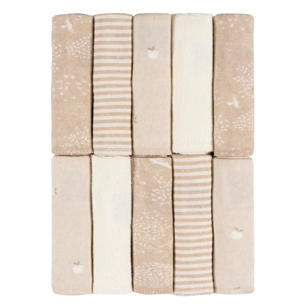 Just Born Washcloths - 10 Pack