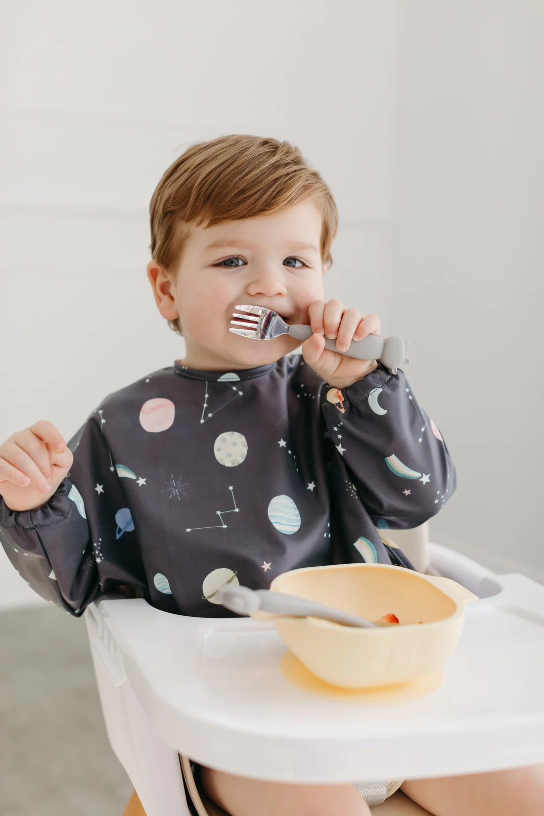 Loulou Lollipop Long Sleeve Waterproof Bib Chicken Little Shop