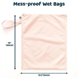 Tiny Twinkle Mess-Proof Wet Bags - 2 Pack