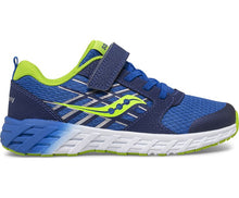 Load image into Gallery viewer, Saucony Boys Wind A/C 2.0 - Blue/Green
