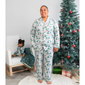 Belan.J Women's Classic Long Sleeve PJ Set - Sleigh Ride