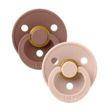 Load image into Gallery viewer, BIBS Natural Rubber Pacifier - 2 Pack
