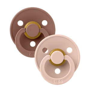 BIBS Natural Rubber Pacifier - 2 Pack