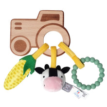 Load image into Gallery viewer, Little Big Friends Wooden Rattle
