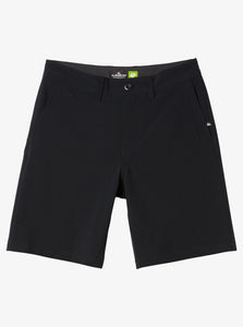 Quiksilver Boys Youth Union Amphibian 17" Hybrid Shorts - Black