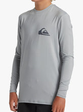 Load image into Gallery viewer, Quiksilver Youth Boys Everyday Long Sleeve Surf Tee - Quarry
