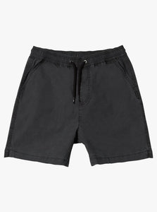 Quiksilver Boys 2-7 Taxer Elastic Waist Shorts - Black