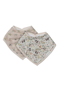 Loulou Lollipop Muslin Bandana Bib Set