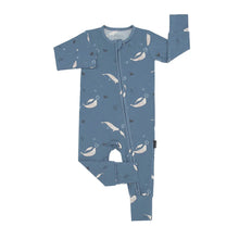 Load image into Gallery viewer, Belan.J Baby Boys Zipper Sleeper - Beluga
