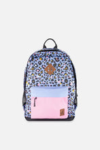 Load image into Gallery viewer, deux par deux Kids Backpack Printed Blue Leopard
