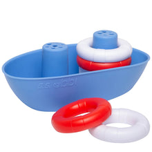 Load image into Gallery viewer, Ubbi Boat And Buoys Bath Toys
