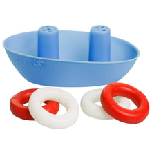 Load image into Gallery viewer, Ubbi Boat And Buoys Bath Toys
