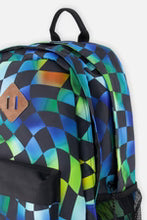 Load image into Gallery viewer, deux par deux Kids Backpack Printed Multicolour Checker
