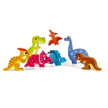Load image into Gallery viewer, Janod Chunky Dinosaurs Puzzle
