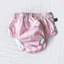 Load image into Gallery viewer, Honeysuckle Swim Diaper
