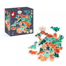 Load image into Gallery viewer, Janod Dino Magnets 24 Pieces
