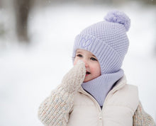 Load image into Gallery viewer, Calikids Girls Soft Touch Knit Windproof Hat

