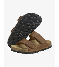 Load image into Gallery viewer, En Fant Sandal Nubuck Leather - Acorn
