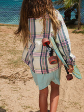 Load image into Gallery viewer, Roxy Girls Something Beautiful Paid - Tapioca Right Plaid
