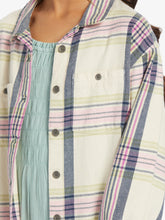 Load image into Gallery viewer, Roxy Girls Something Beautiful Paid - Tapioca Right Plaid
