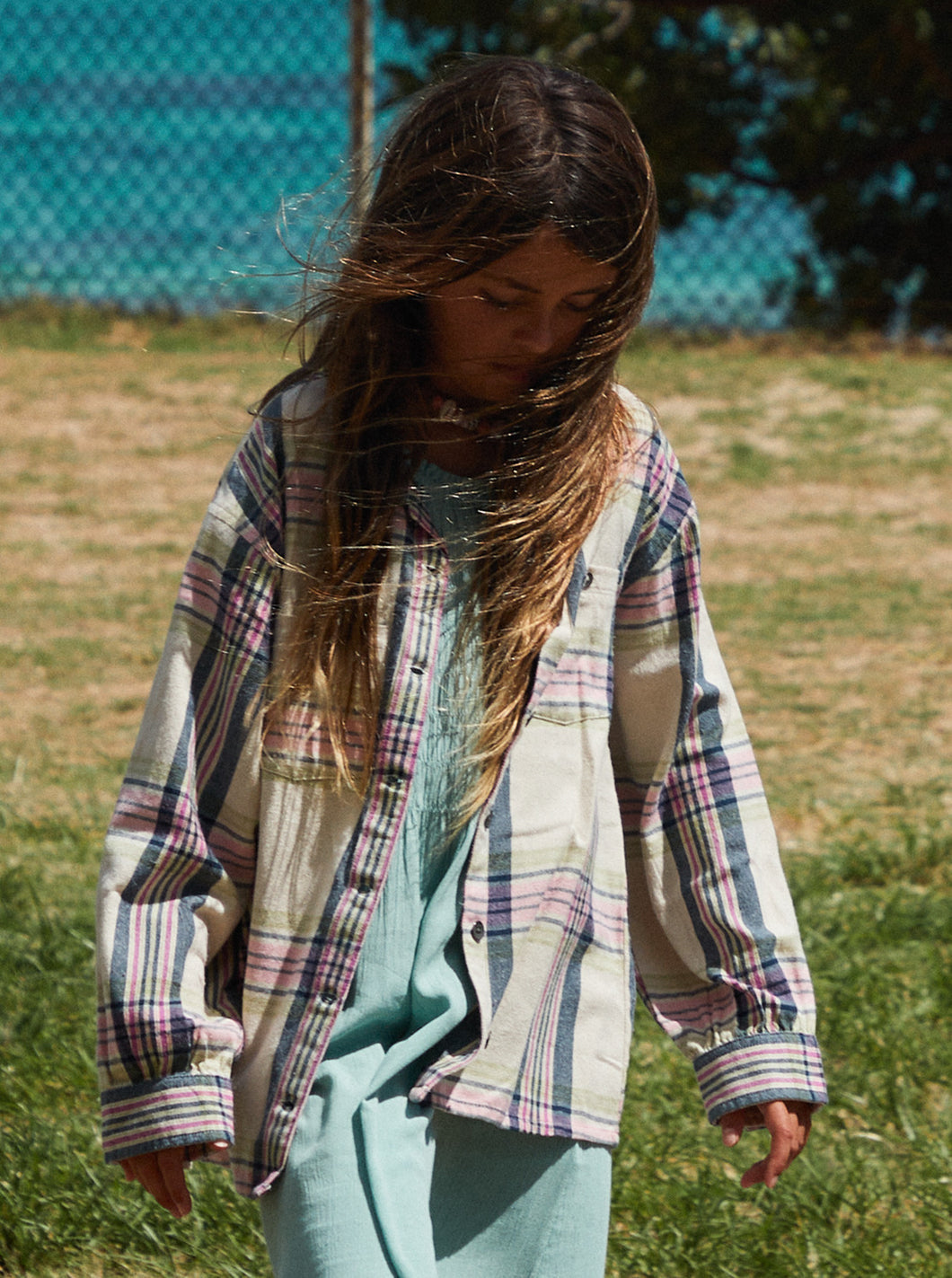 Roxy Girls Something Beautiful Paid - Tapioca Right Plaid