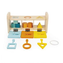 Load image into Gallery viewer, Janod Shape Sorter Box w/Keys
