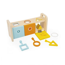 Load image into Gallery viewer, Janod Shape Sorter Box w/Keys

